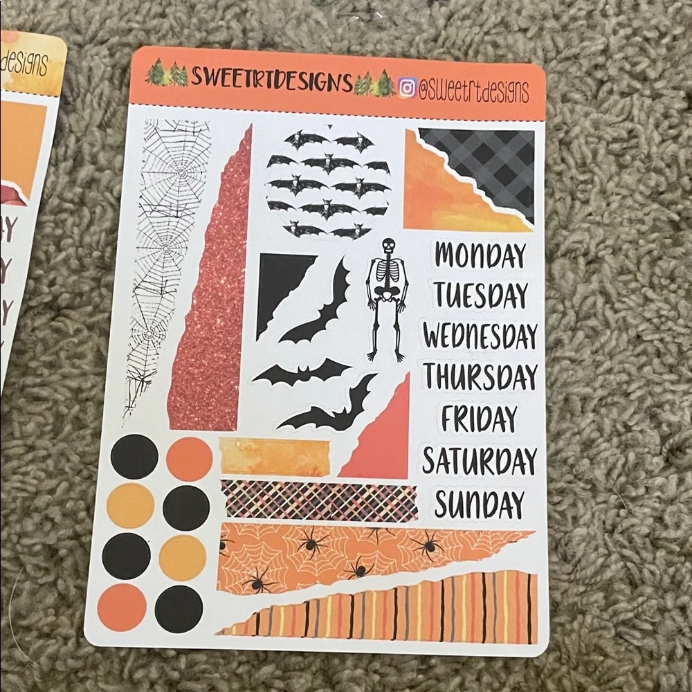 Autumn Themed Planner Stickers